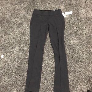 Woman's bootcut grey dress pants